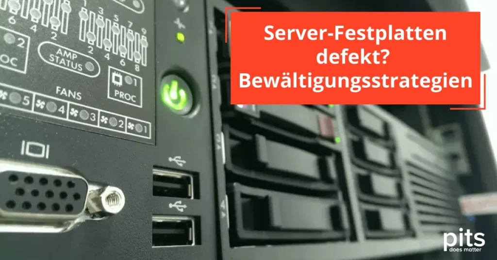 Server-Festplatten: Den mechanischen Ausfall bewältigen