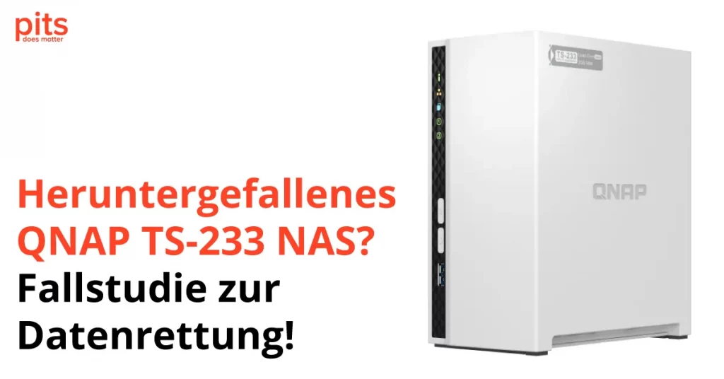 Datenrettung von einem ausgefallenen QNAP TS-233 NAS (Coverbild)